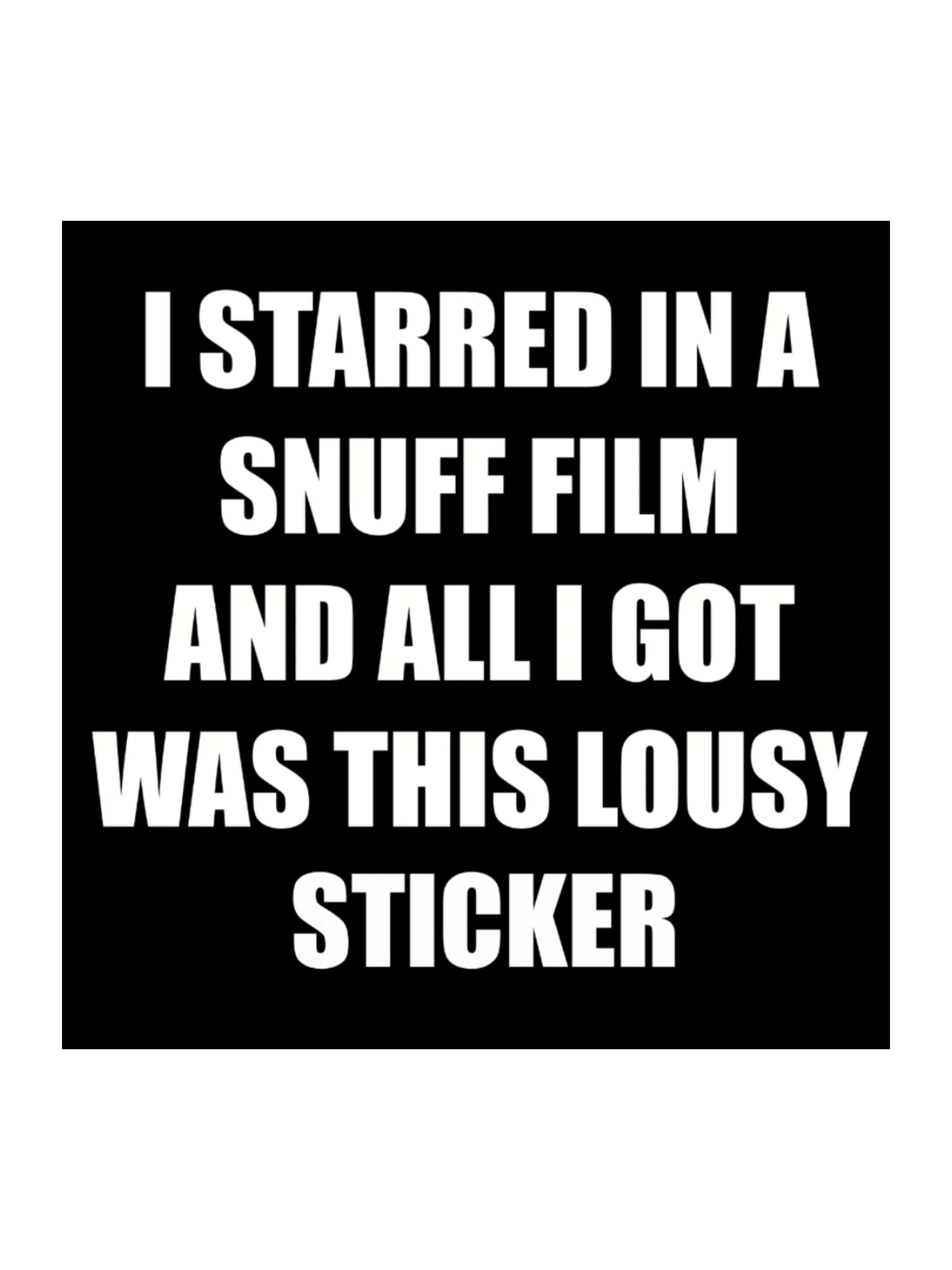 Snuff Sticker product image (1)