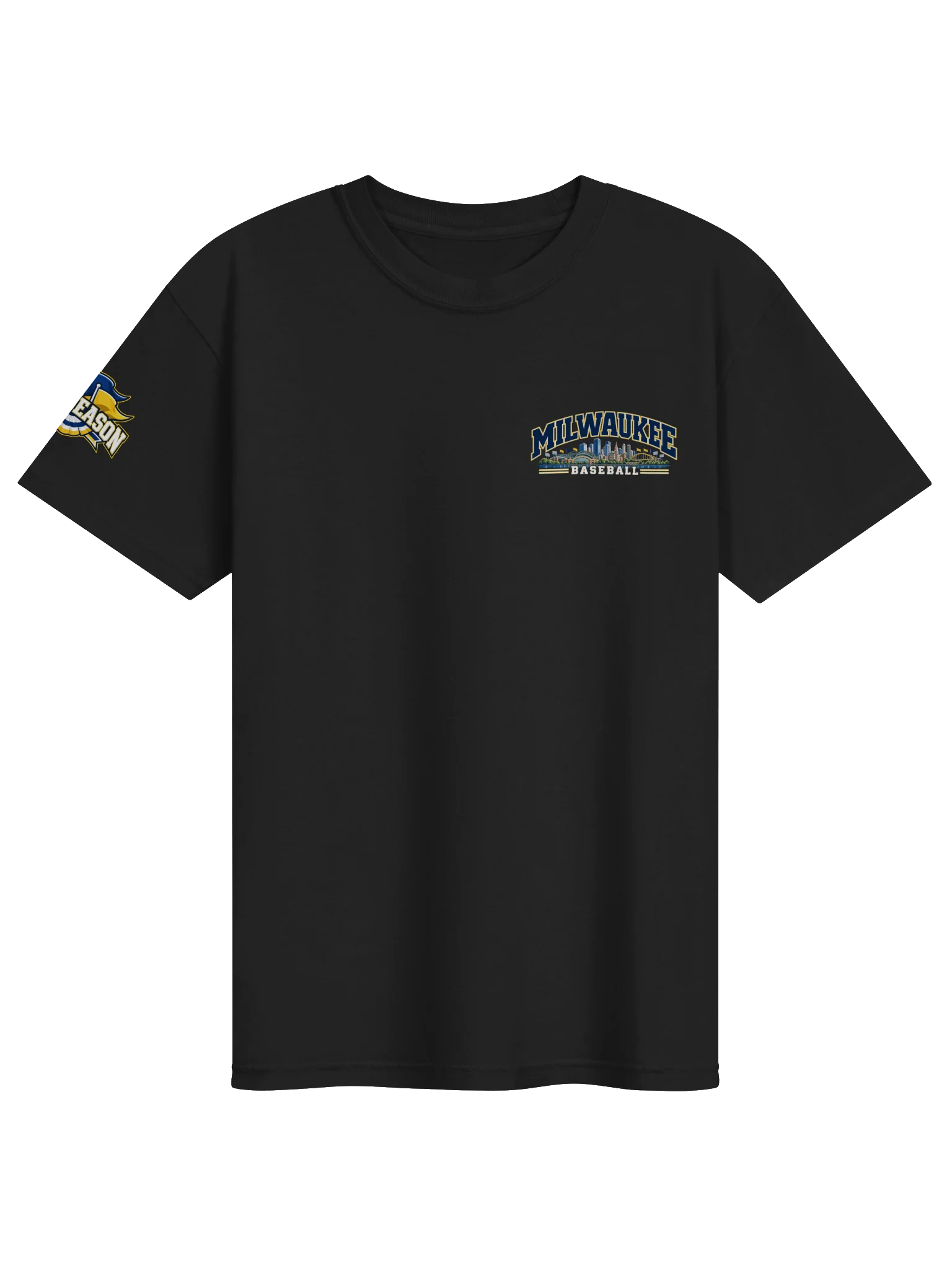 Milwaukee Baseball 2026 "Postseason" Animated Player Back Print T-Shirt product image (1)