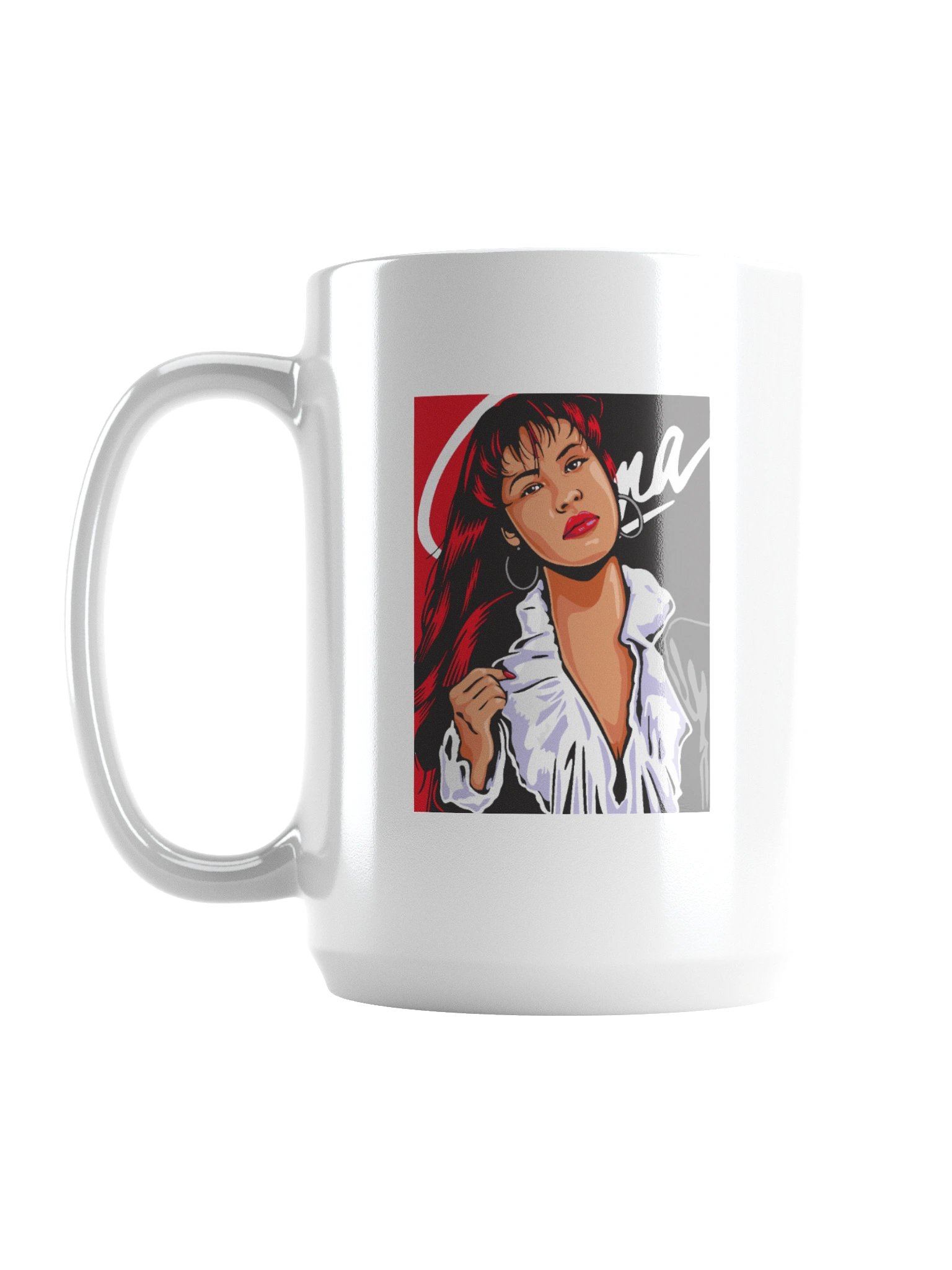 Ceramic Mug – Pop Art Glamour Modern Graphic Coffee Mug for Daily Use product image (1)