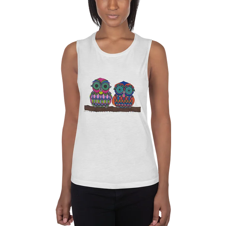 The Twins Owl Tank Top product image (1)