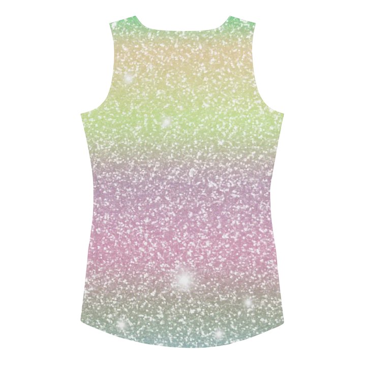 Glitter Unicorn Texture Design Tank Top (12) product image (2)