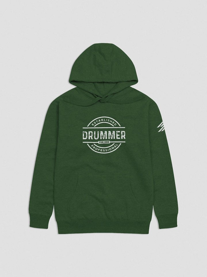 'DRUMMER FOR HIRE' Premium Hoodie product image (2)