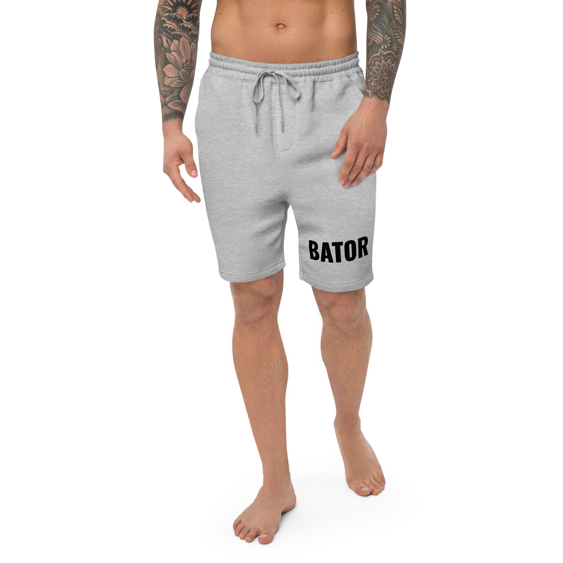 Bator Gym Shorts (Black Logo) product image (1)