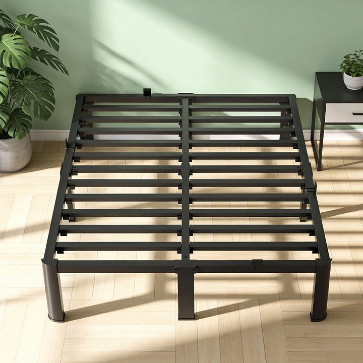Queen Bed Frame, 14 Inch Metal Platform Bed Frame Queen Size with Storage Space Under Bed, Heavy Duty Steel Slat Support, Easy Assembly, No Box Spring Needed product image (1)