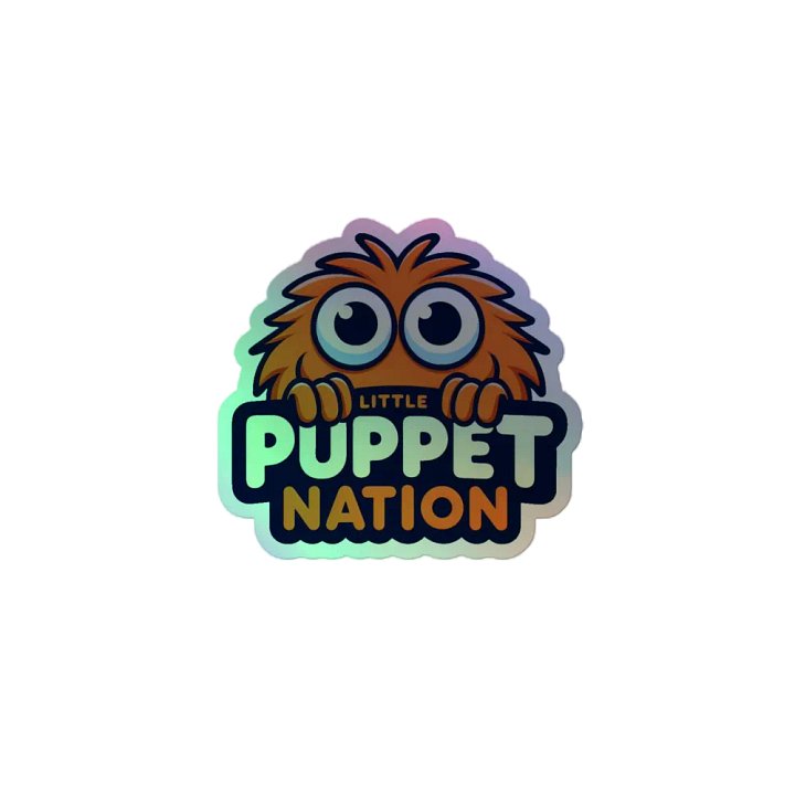Little Puppet Nation Logo Stickers product image (2)