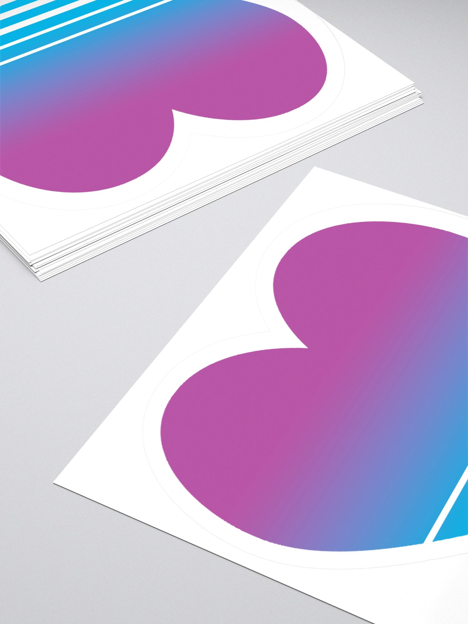 Vaporwave Heart Sticker product image (10)