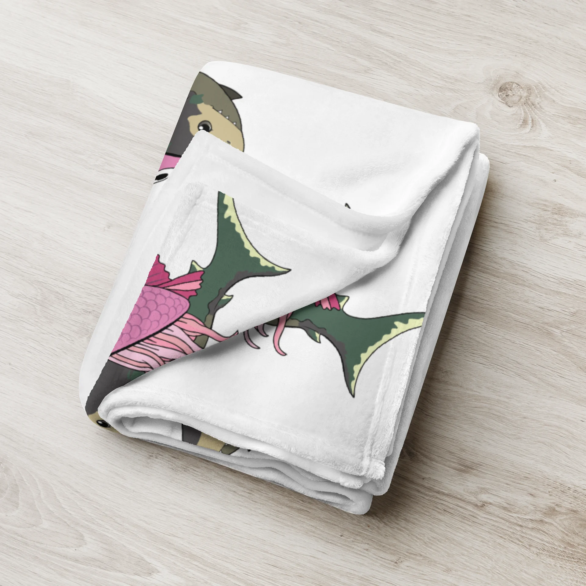 Manipulative Maws Throw Blanket product image (3)