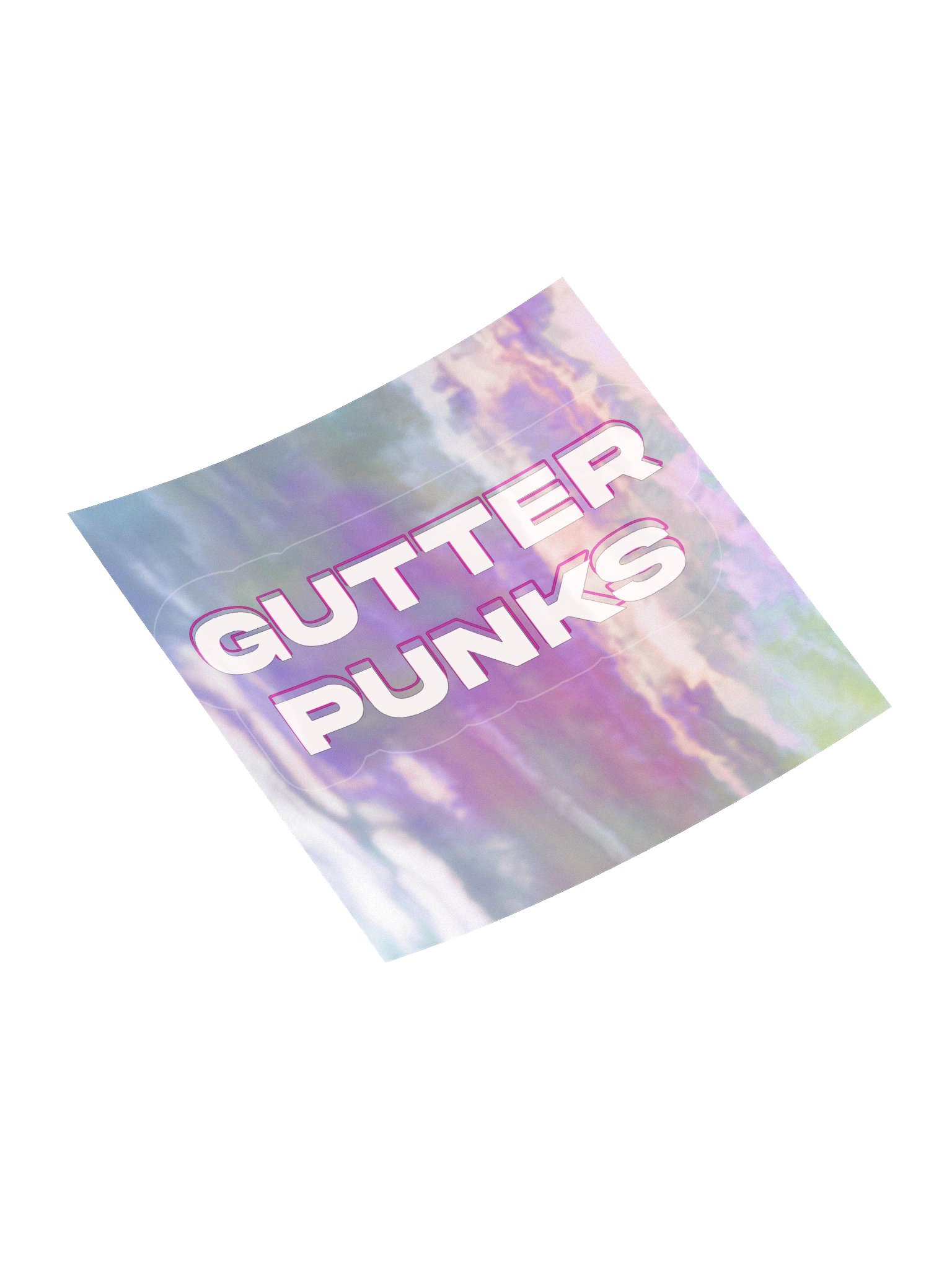 Gutter Punk Chrome Stickers product image (10)