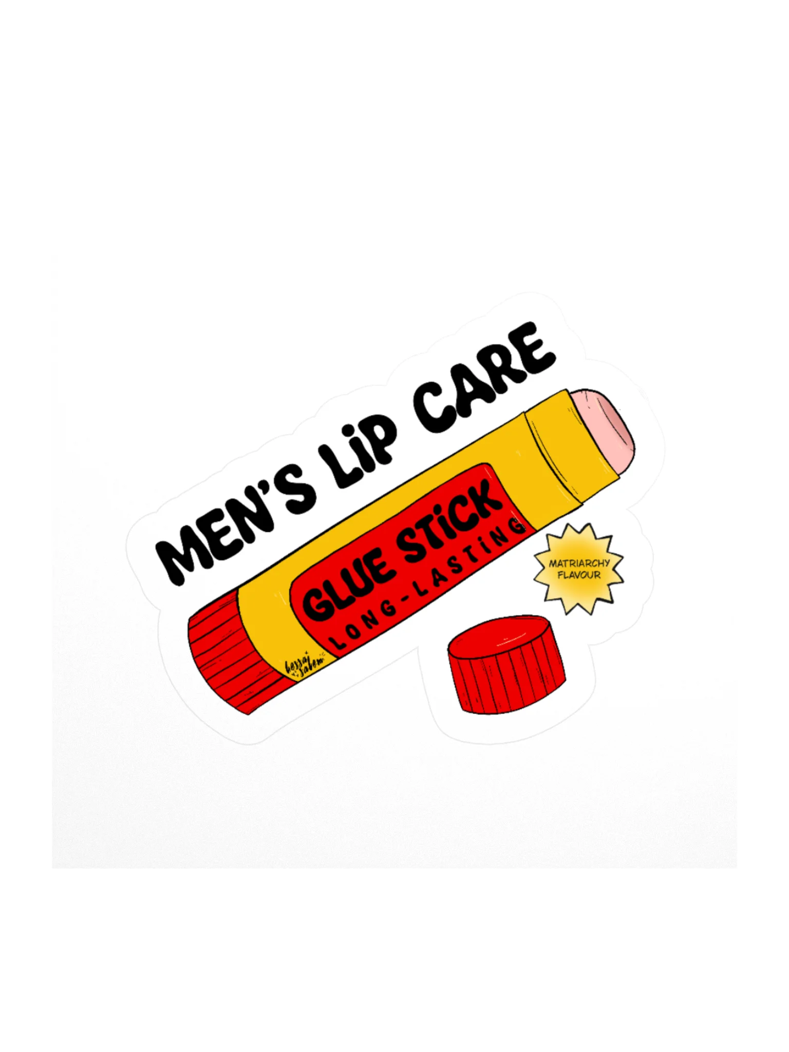 Men's Lip Care // Sticker product image (2)