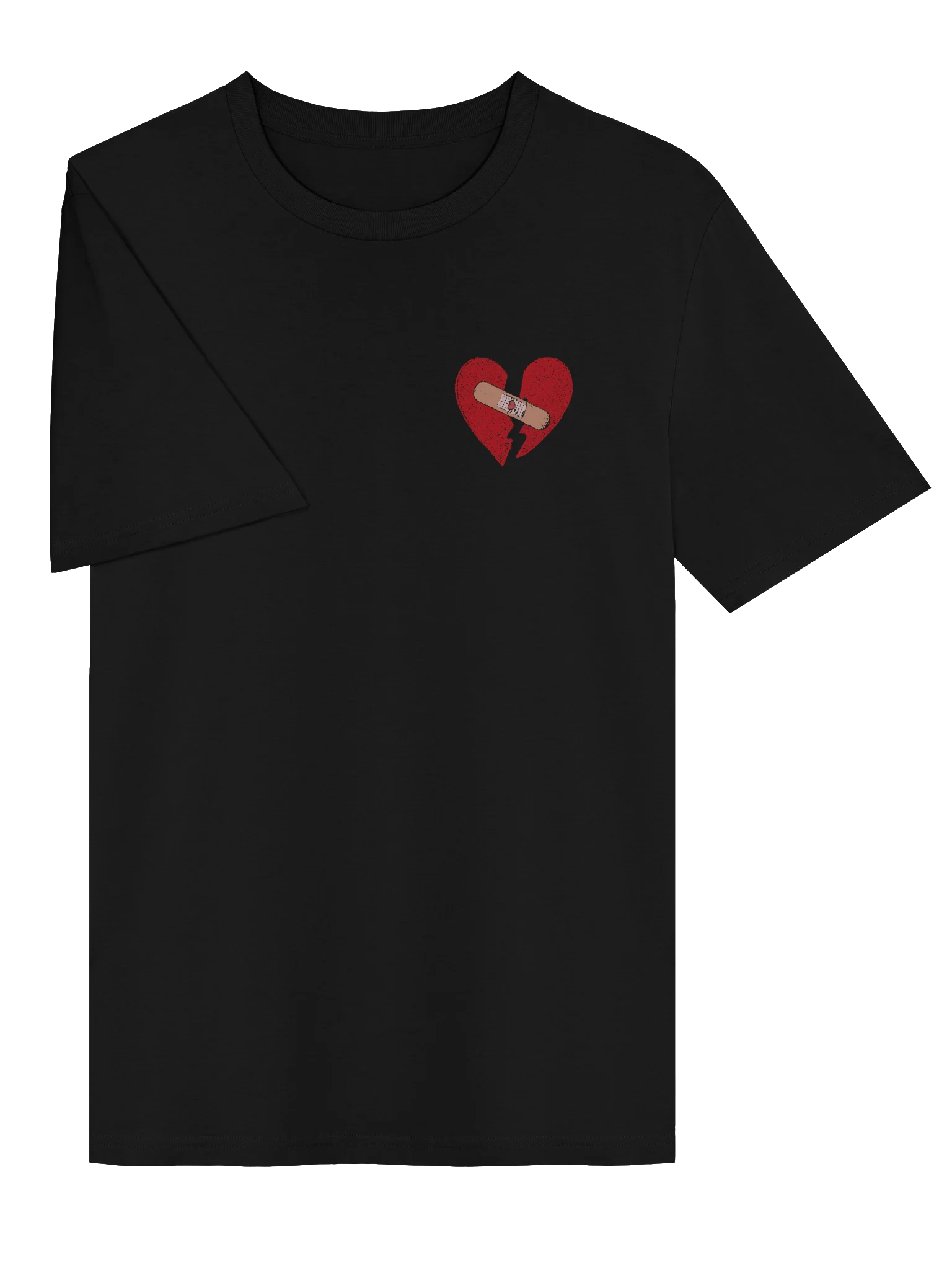 Broken Heart Bandage Graphic Tee product image (6)