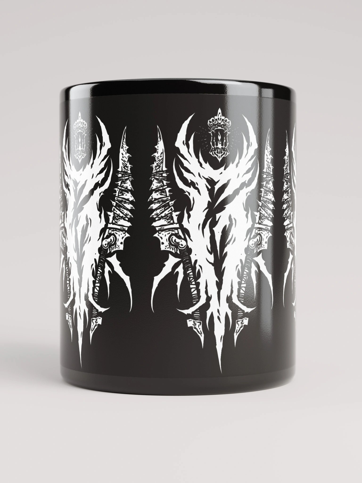 Gremlen Emblem Black Glossy Mug product image (10)