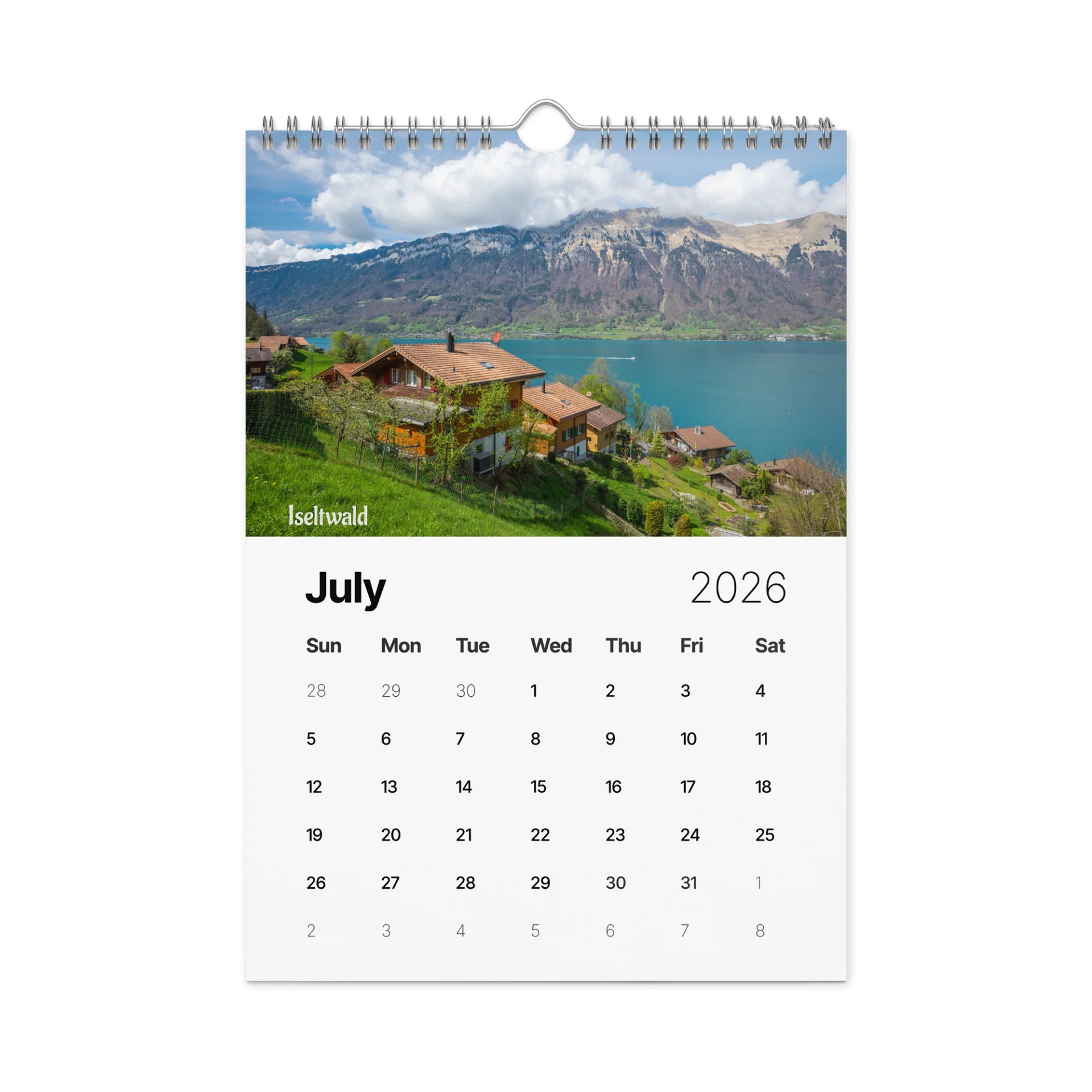 Swiss Landscapes Calendar 2026 product image (8)