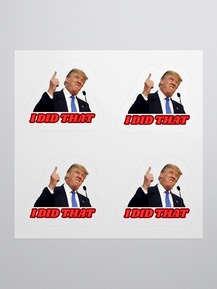 I DID THAT Stickers product image (2)