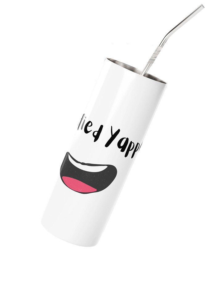 Certified Yapper Tumbler (White) product image (2)