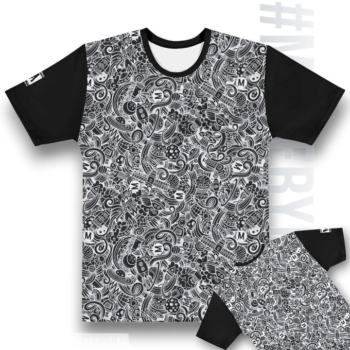 Dark Space Scribble - Ultimate T-Shirt | #MadeByMELO product image (1)