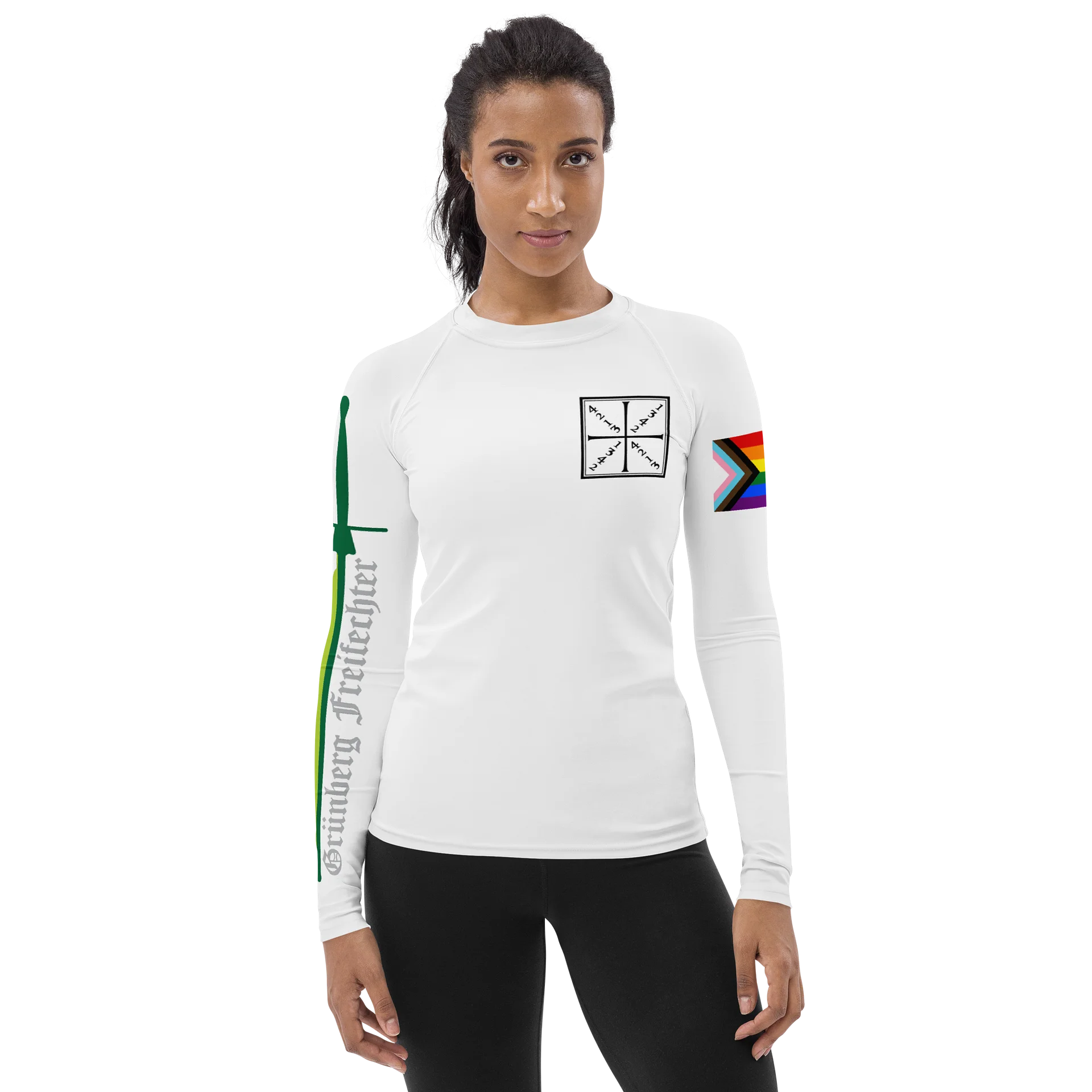 Club Rashguard White Women's product image (1)