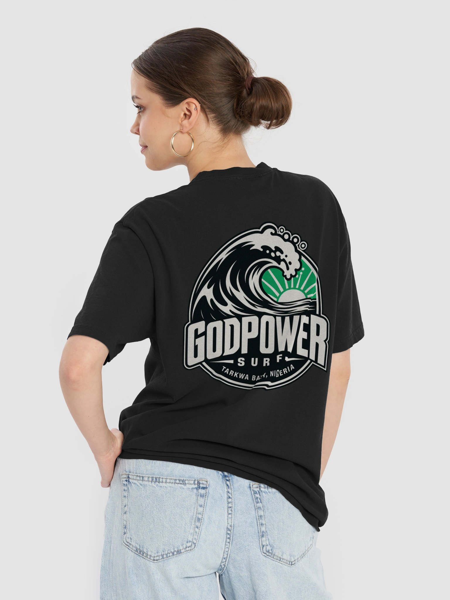 Godpower Surf Wave Dey Call Pocket Tee product image (80)