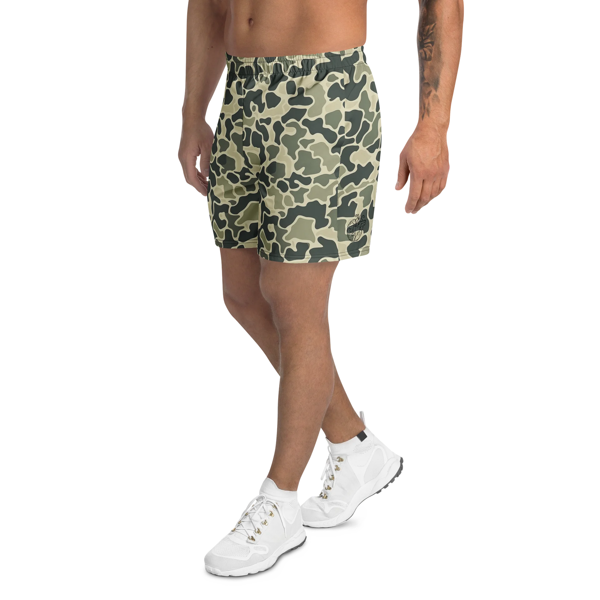 Green 7" Hybrid Training Shorts product image (3)