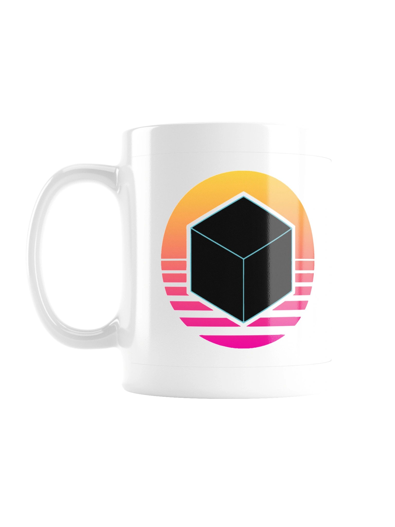 White Glossy Mug product image (2)