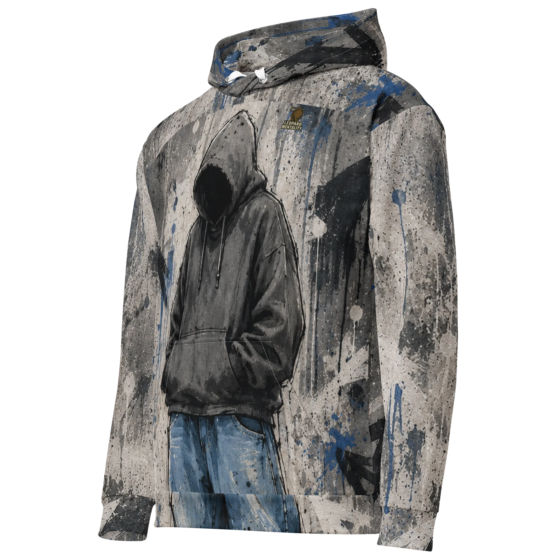 Concrete Shadow All-Over Print Hoodie product image (9)