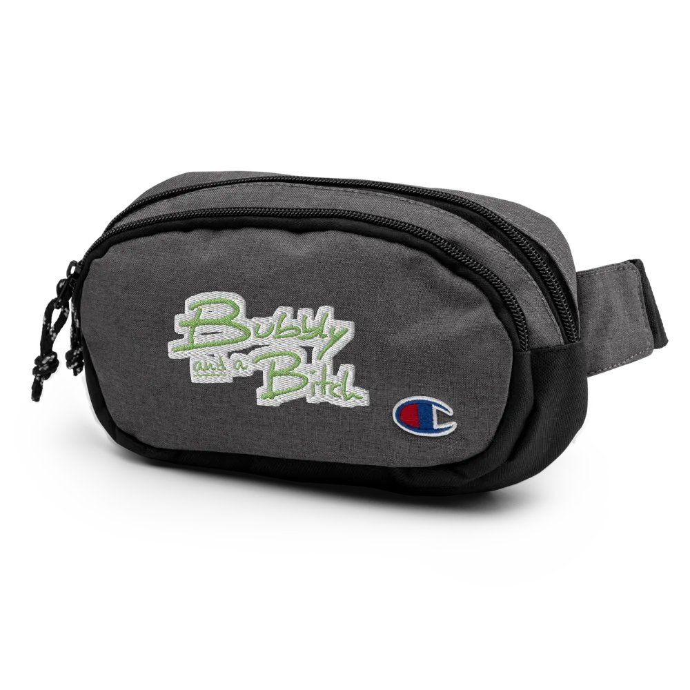 Bubbly and a B (light green bubble design) champion fanny pack product image (4)