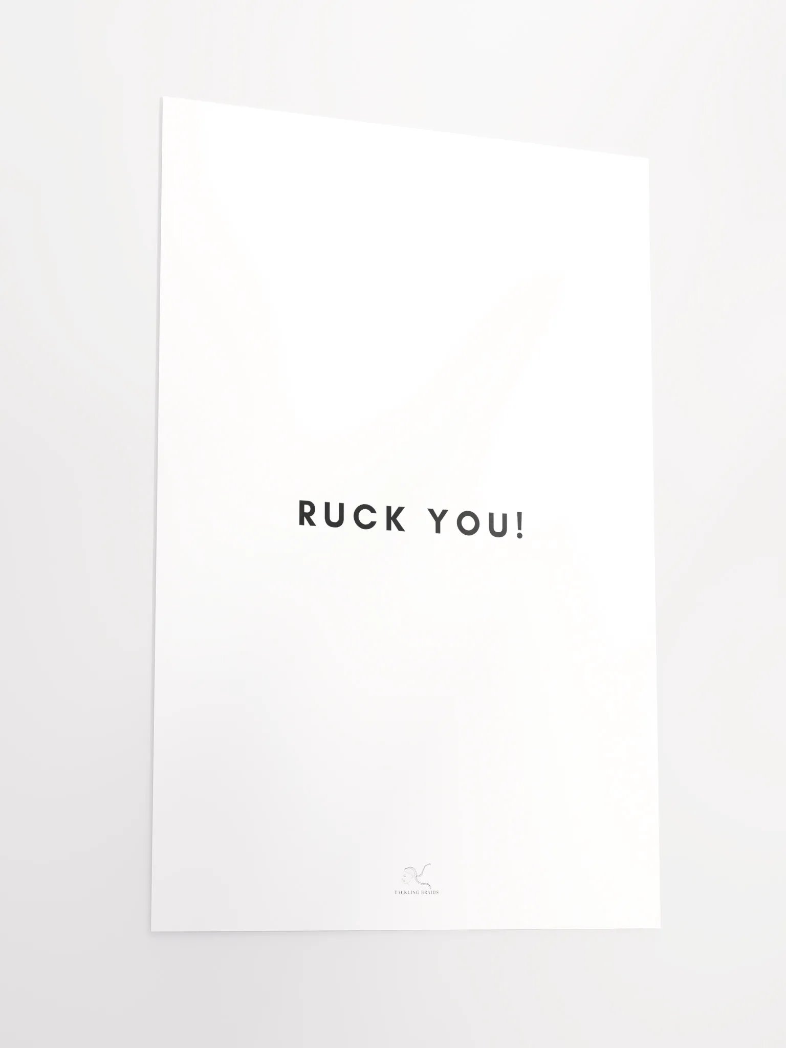 RUCK YOU! Poster product image (4)