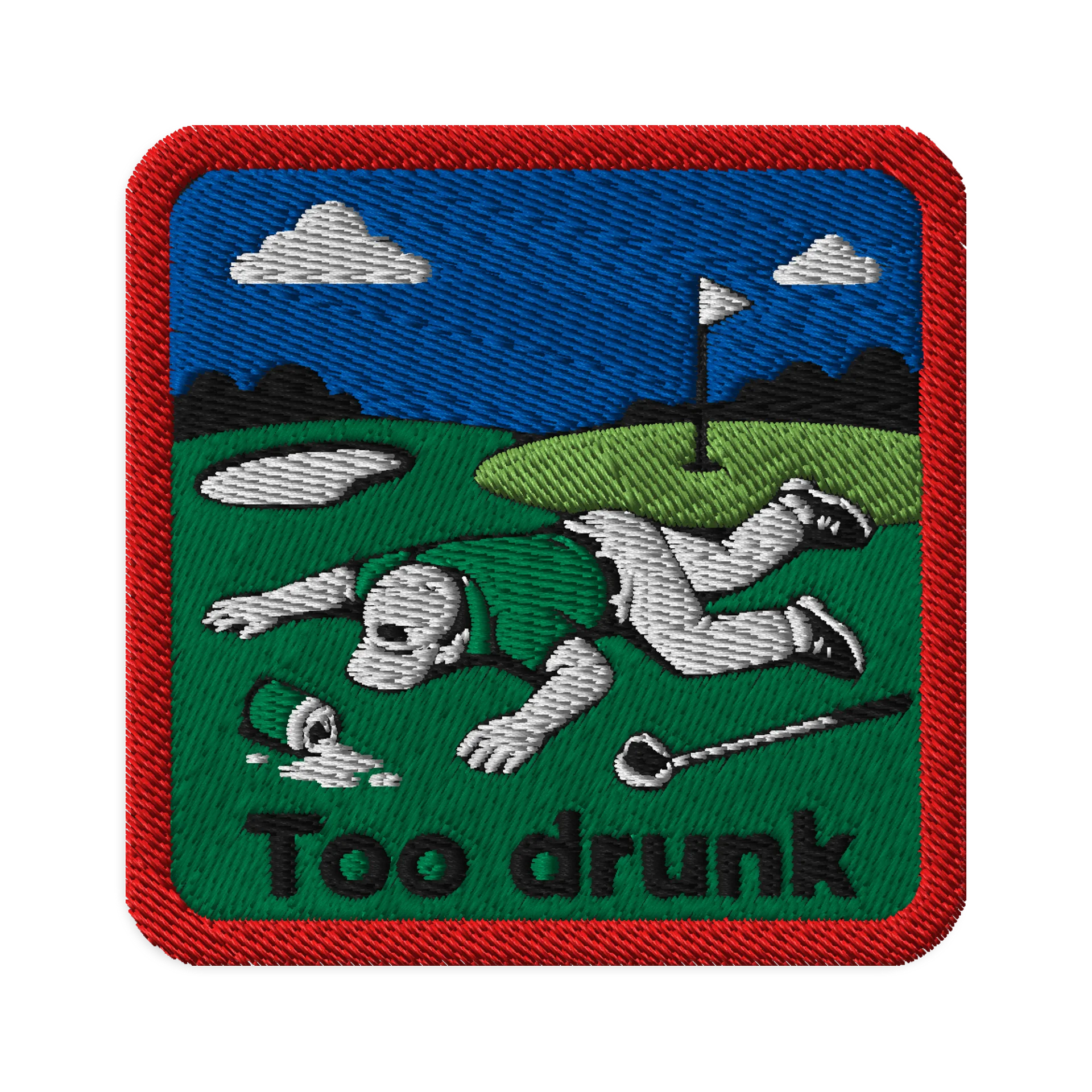 Golf Demerit Badge - Got too drunk product image (1)