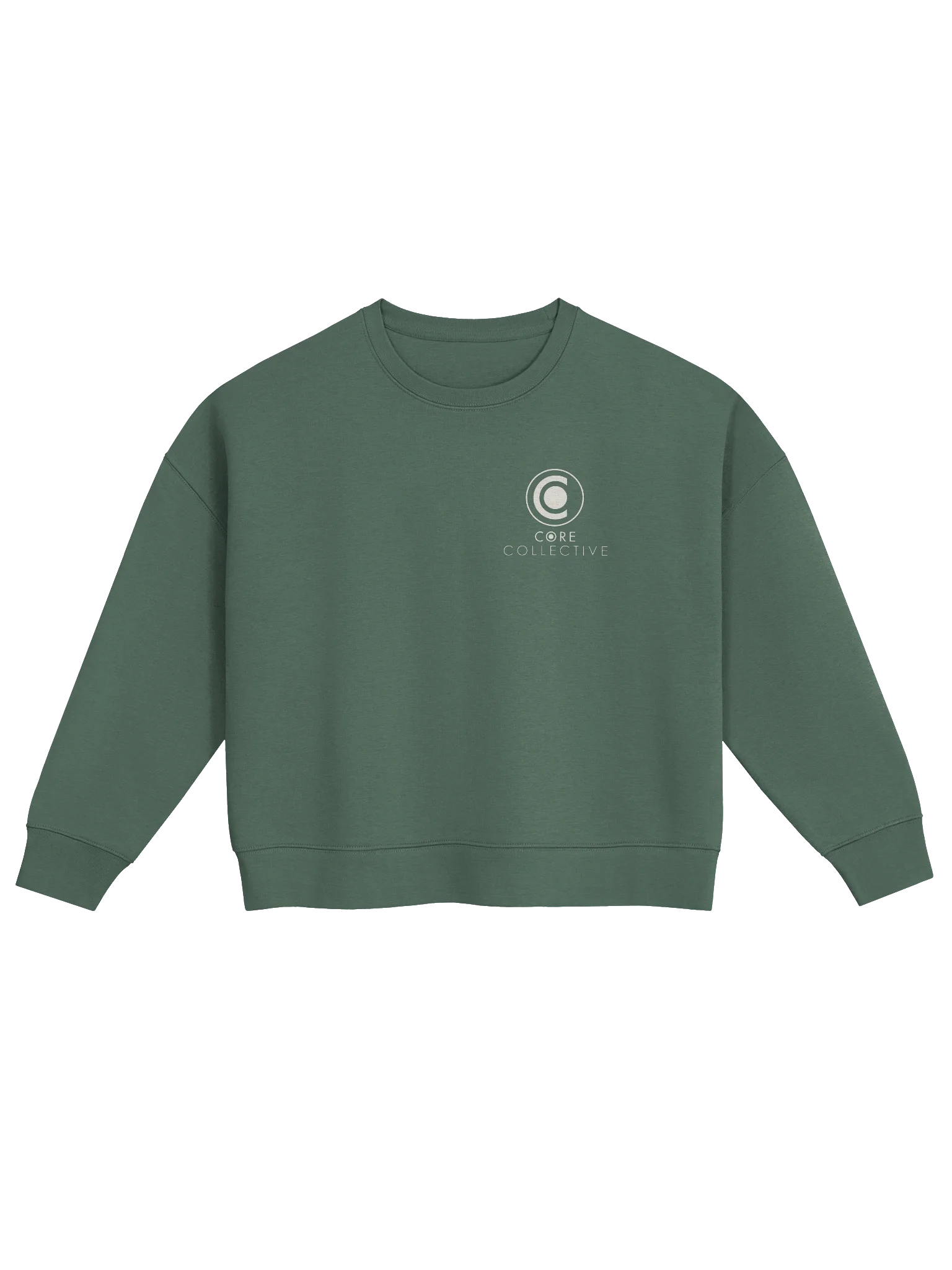 Green Crewneck Sweatshirt "Movement Heals" product image (1)