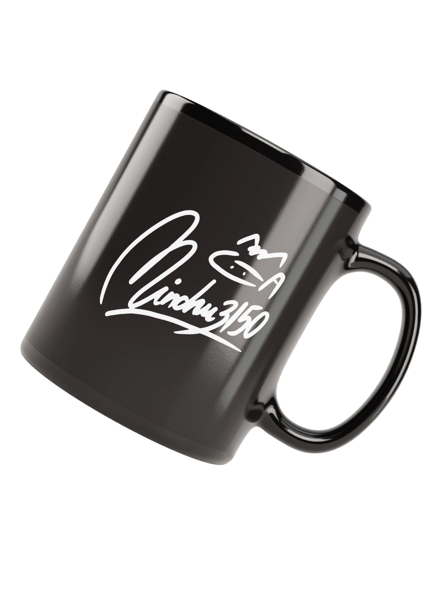 Whimsical Creature Black Glossy Mug product image (7)