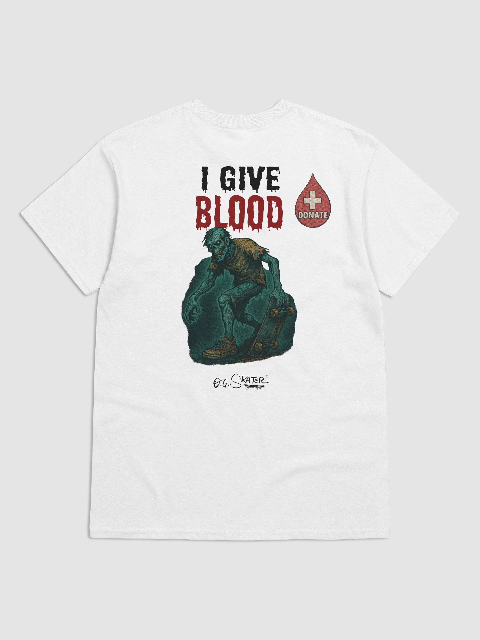 "I Give Blood" Tee by O.G. Skater® product image (1)