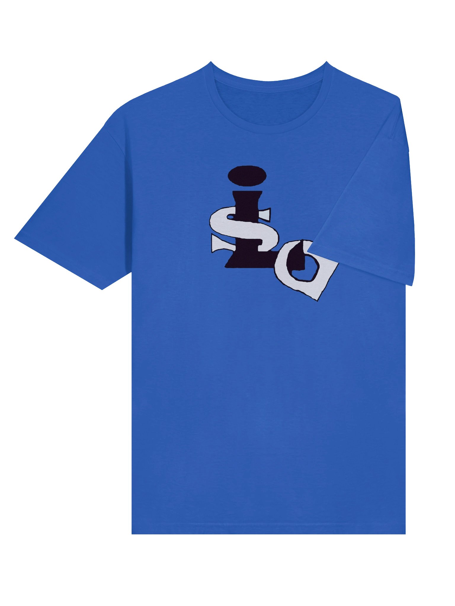 isLa Unisex Round Neck Tee - Blue product image (6)