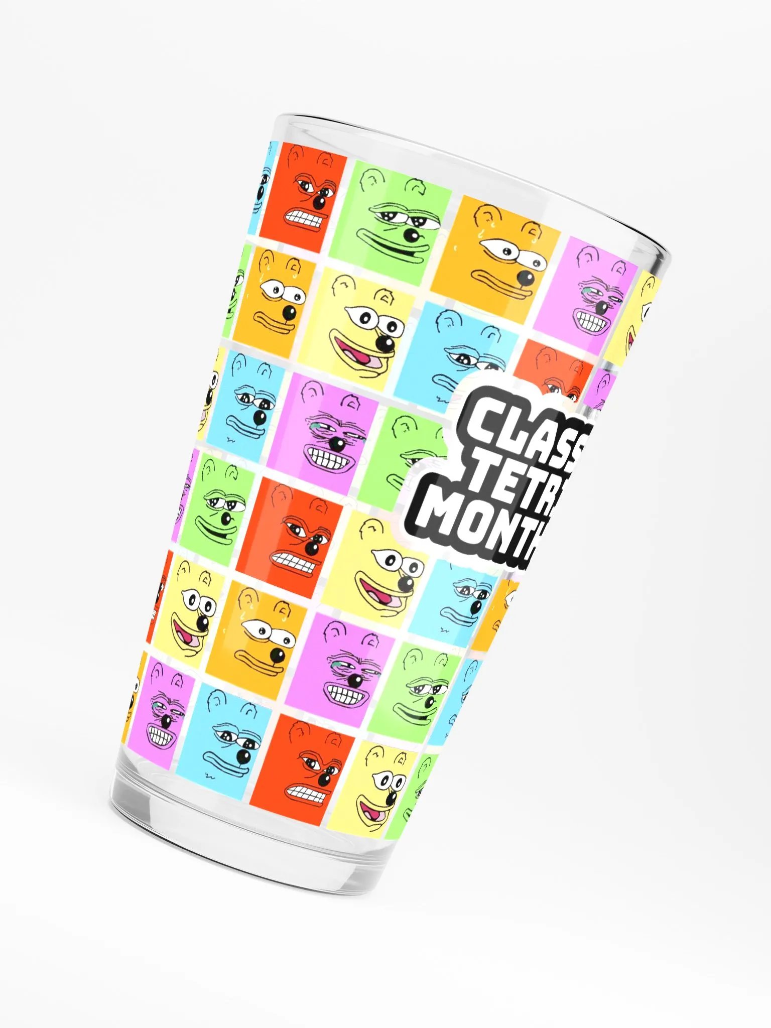 CTM Throwback Bear Tribute Pint Glass product image (6)