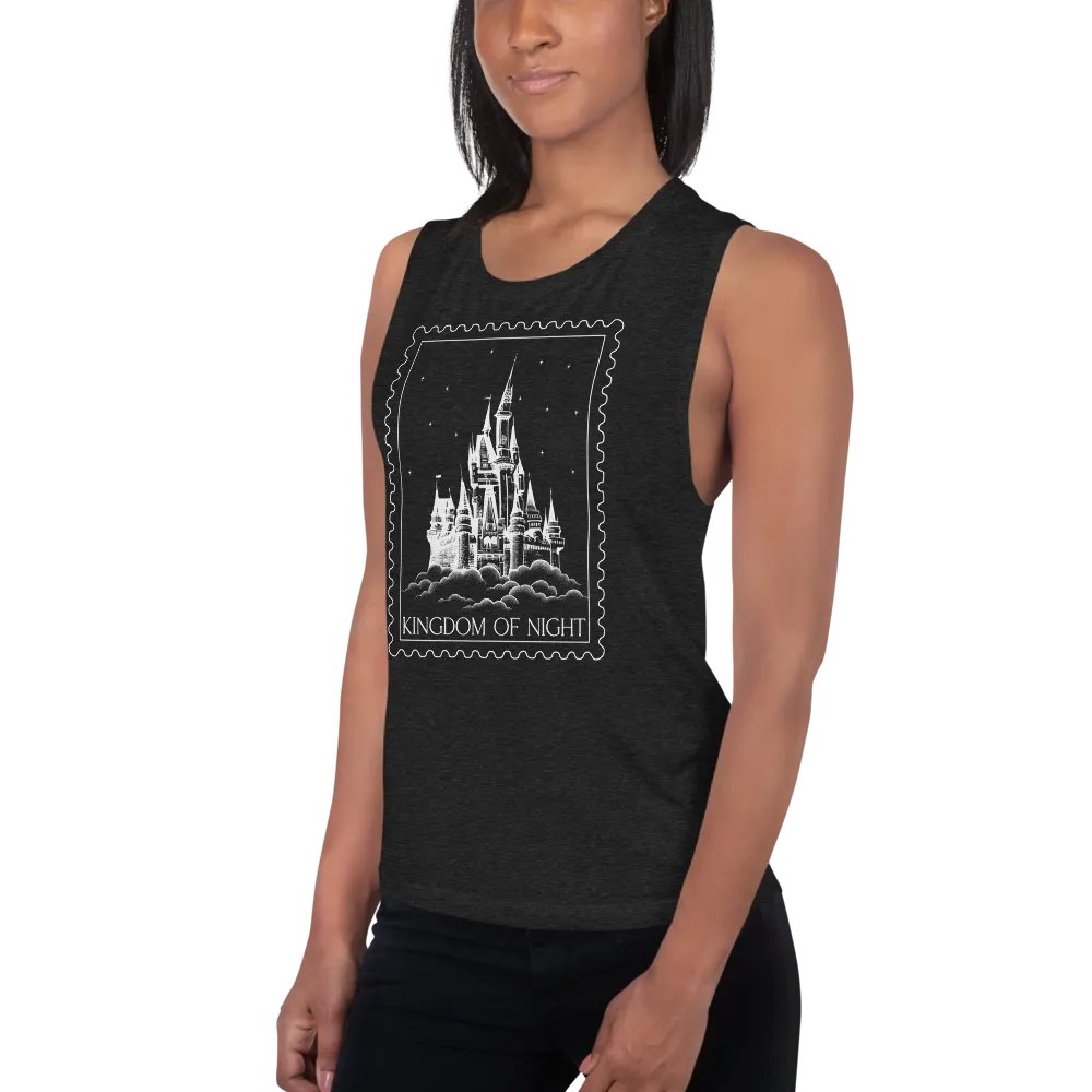 Kingdom of Night Bella+Canvas Women's Flowy Muscle Tank product image (3)