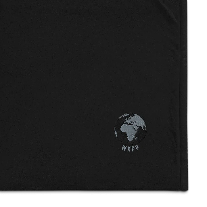 World XP Podcast Premium Sherpa Blanket product image (1)
