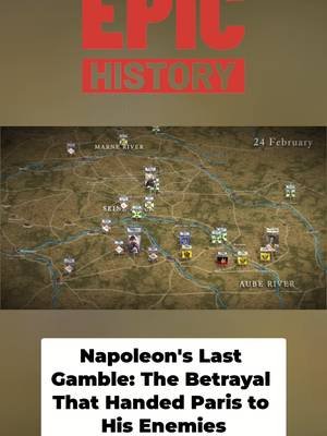 The man who conquered Europe got BETRAYED by his own generals 😱 Napoleon's final days weren't about battles—they were about loyalty crumbling. The shocking plot that handed Paris to his enemies. Watch till the end for the truth they hid from history books 🔥 Drop your thoughts on Napoleon's downfall below 👇 Check out the full video at Epic History #NapoleonBonaparte #HistoryTok #ForgottenHistory #HistoricalBetrayal #EpicBattles