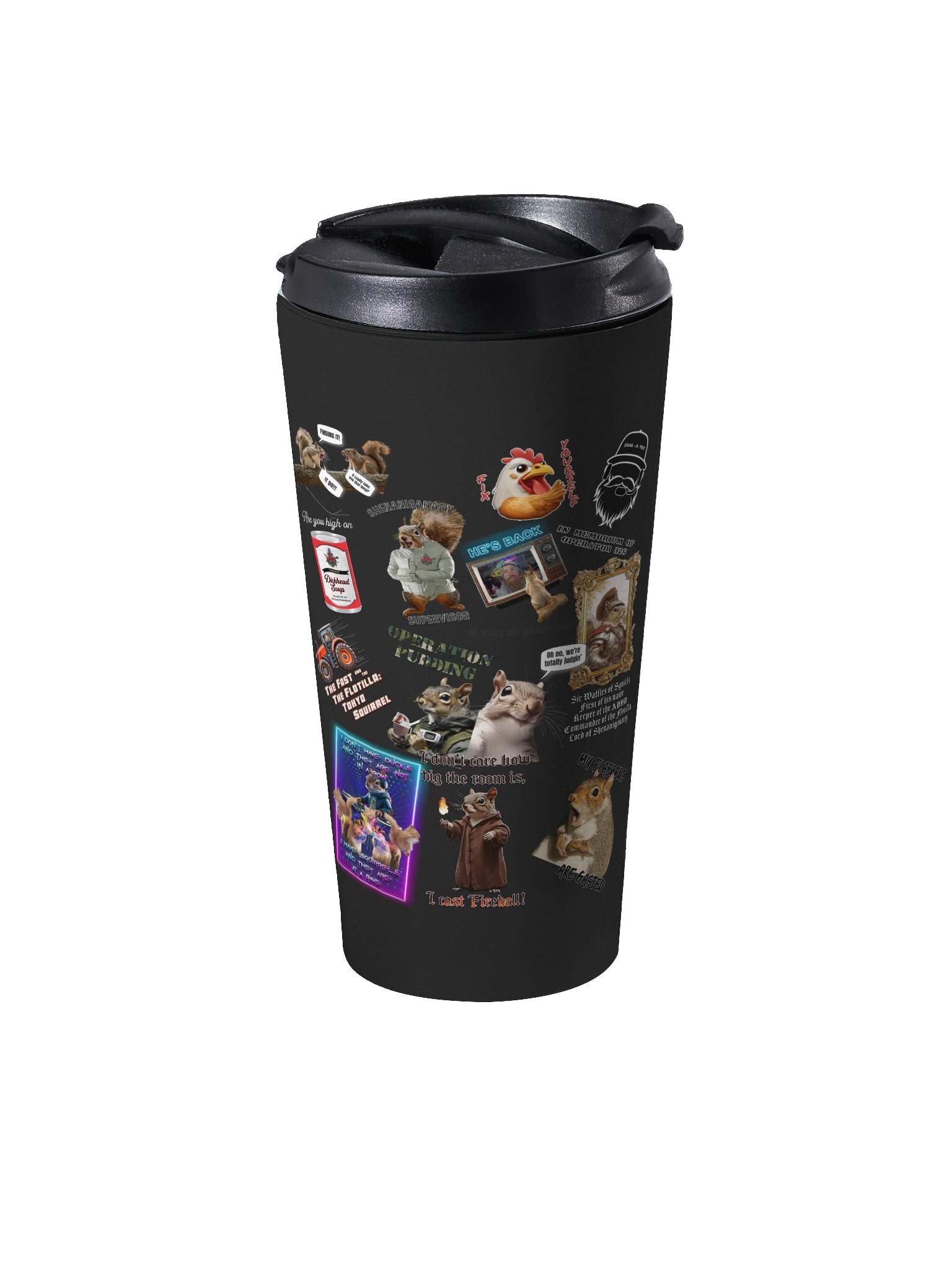 Sticker Bomb 2 - Travel Mug product image (2)
