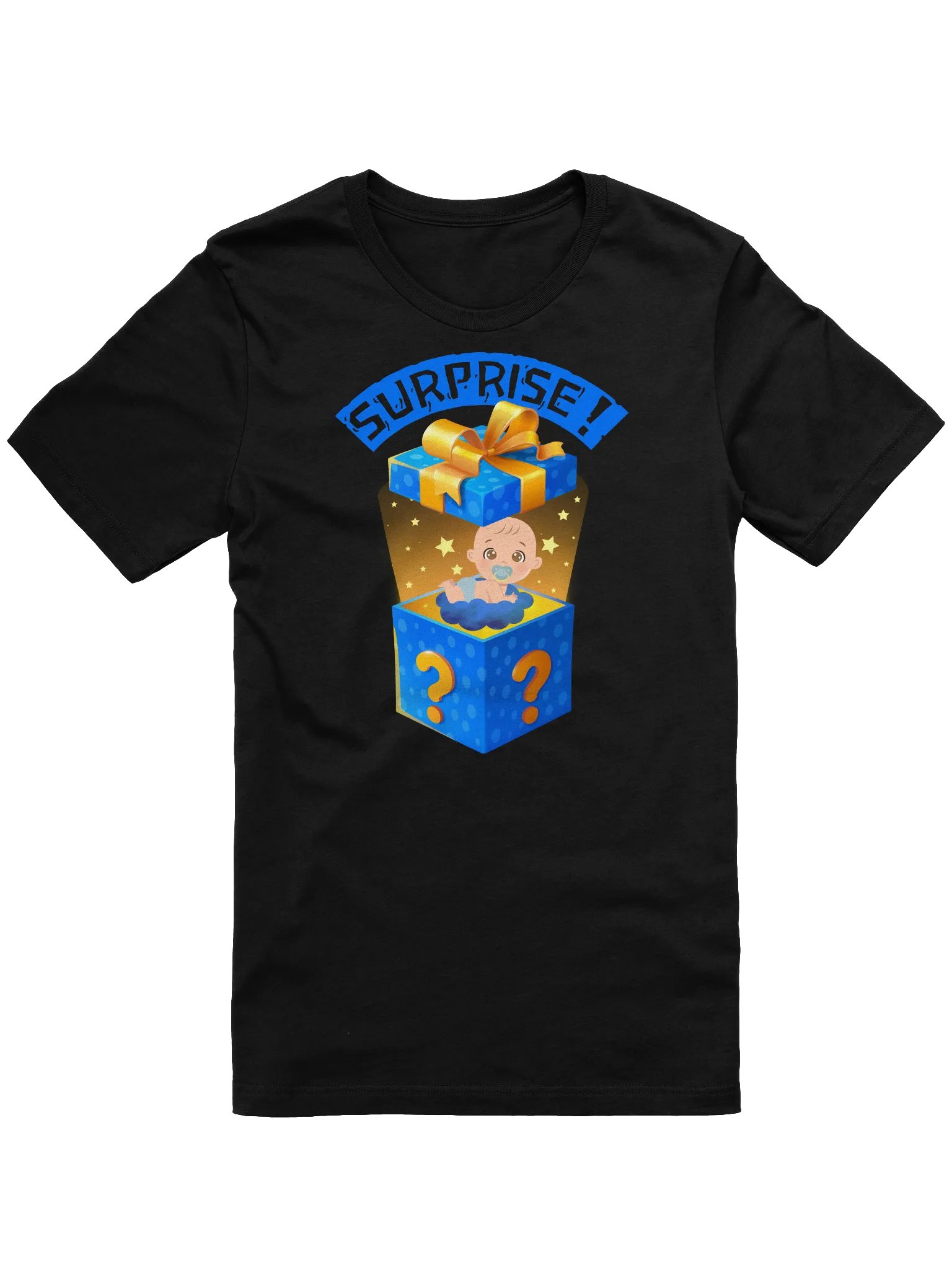 Surprise Baby Announcement T-Shirt | Baby Coming Soon Reveal Gift | Fun Expecting Parents Tee product image (2)