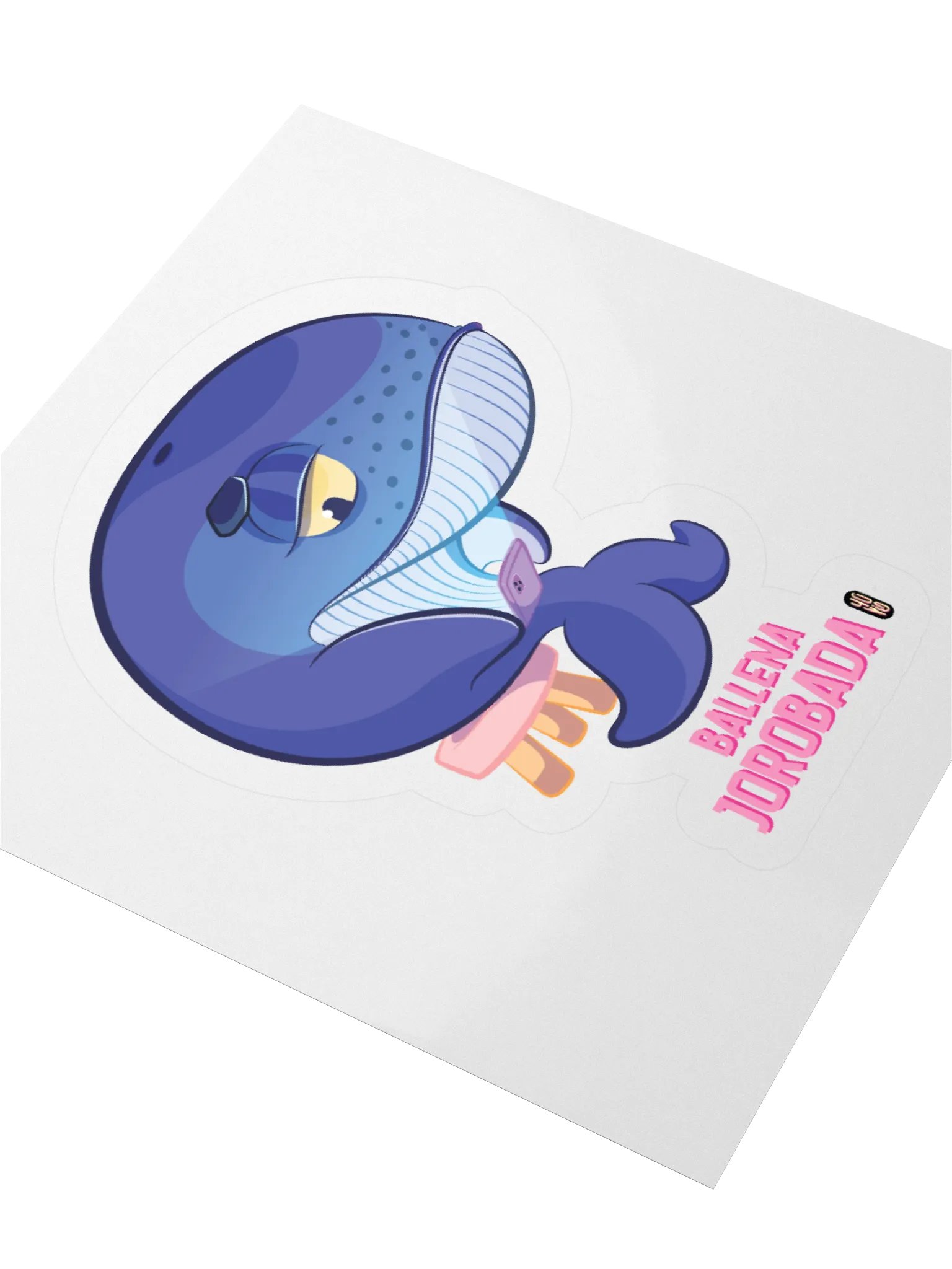 Ballena Jorobada - Sticker (Kiss Cut) product image (3)