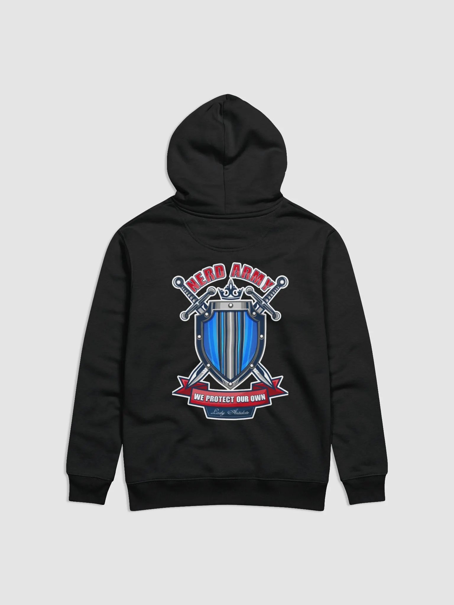 Nerd Army Hoodie product image (2)