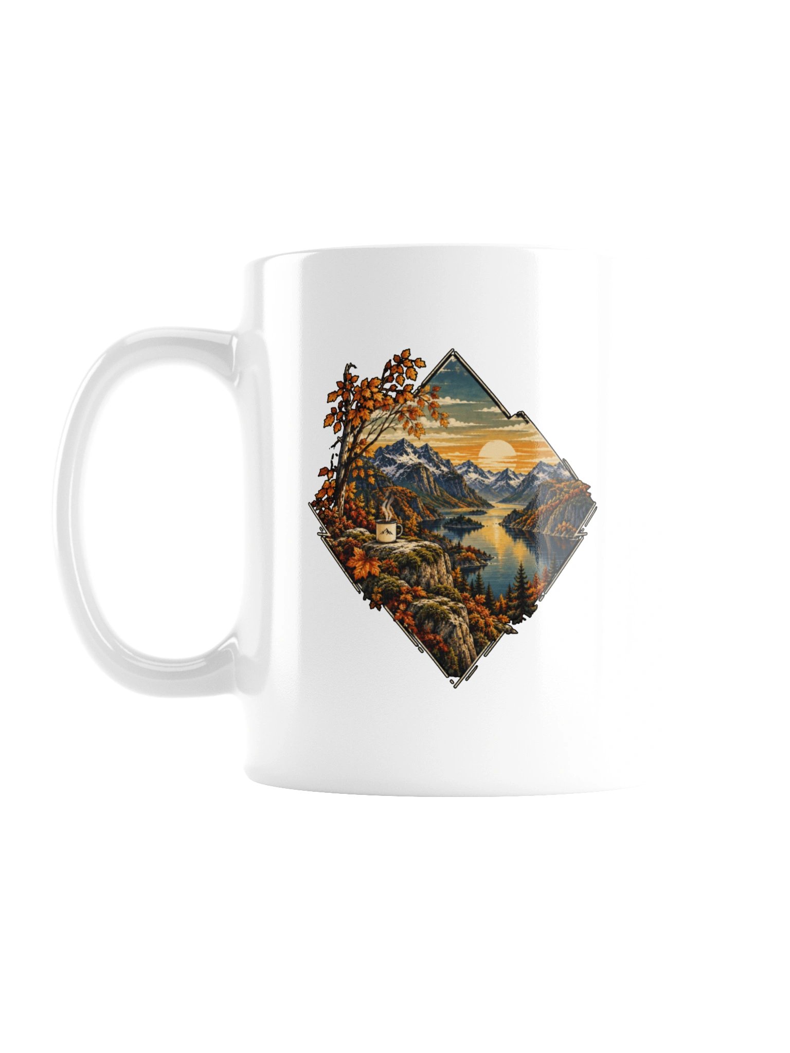 Autumn Lake – Coffee & Mountains Mu product image (1)