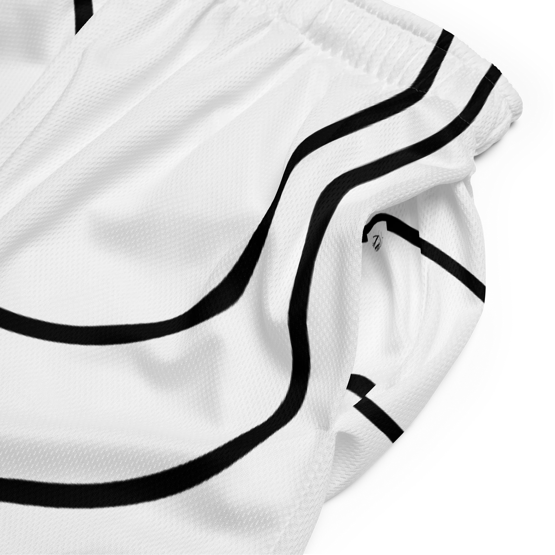 Simple Stripe Standard Mens Athletic Shorts product image (3)