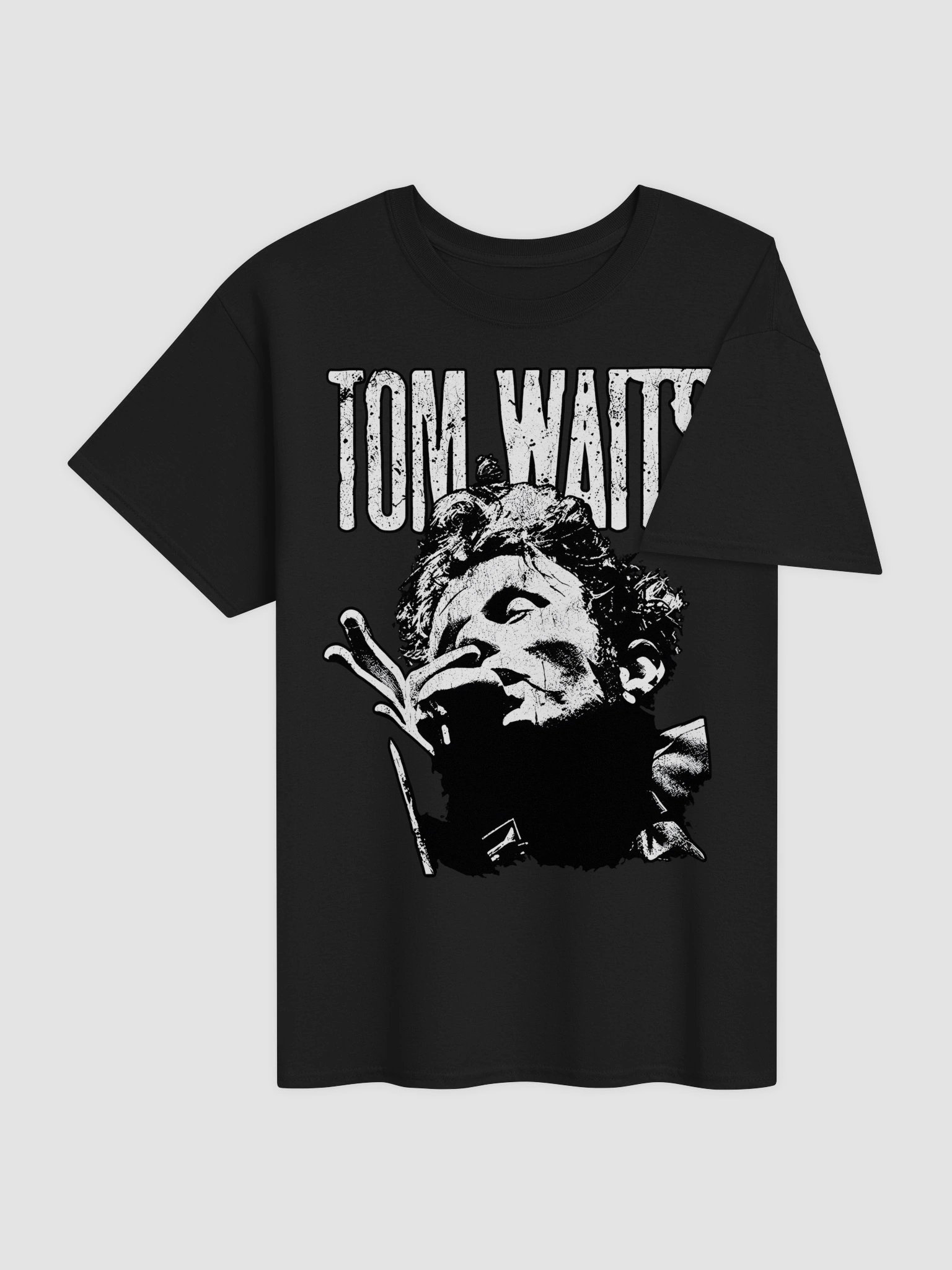 Tom Waits Vintage Blues Folk T-Shirt | Retro Rock Band Tee product image (3)