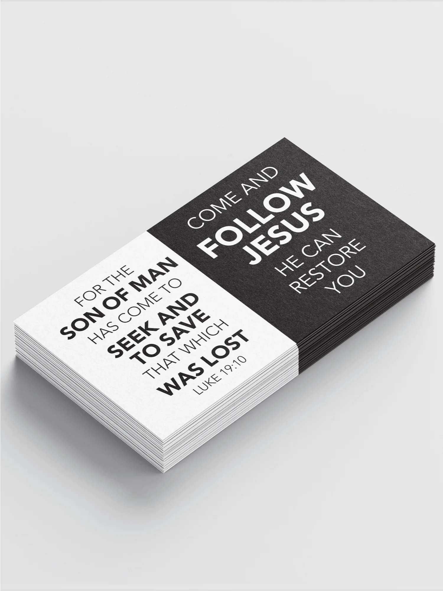 "Follow Jesus" Gospel Tract - Free File Download product image (1)