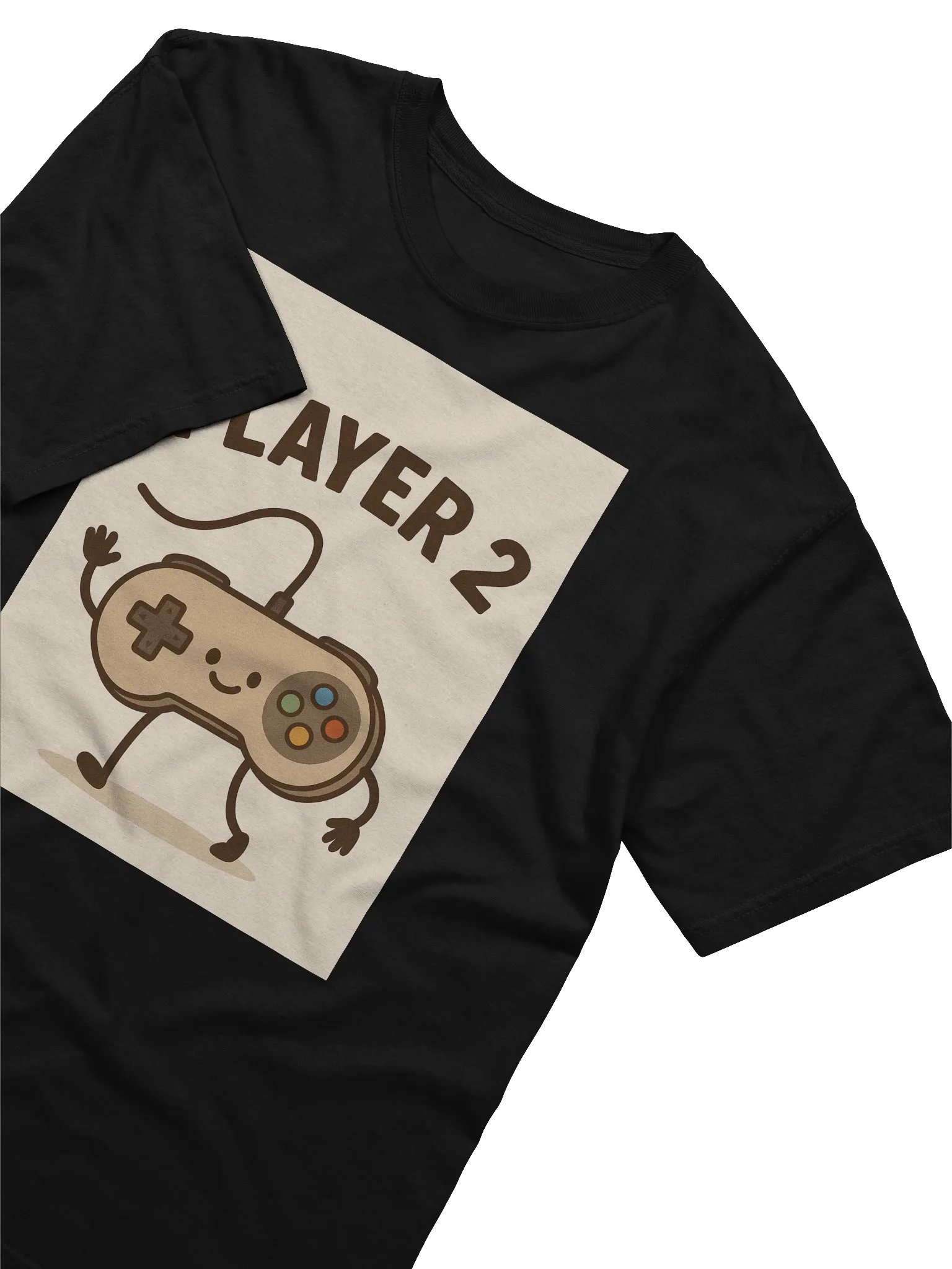 Player 2 Retro Gaming Controller T-Shirt product image (14)