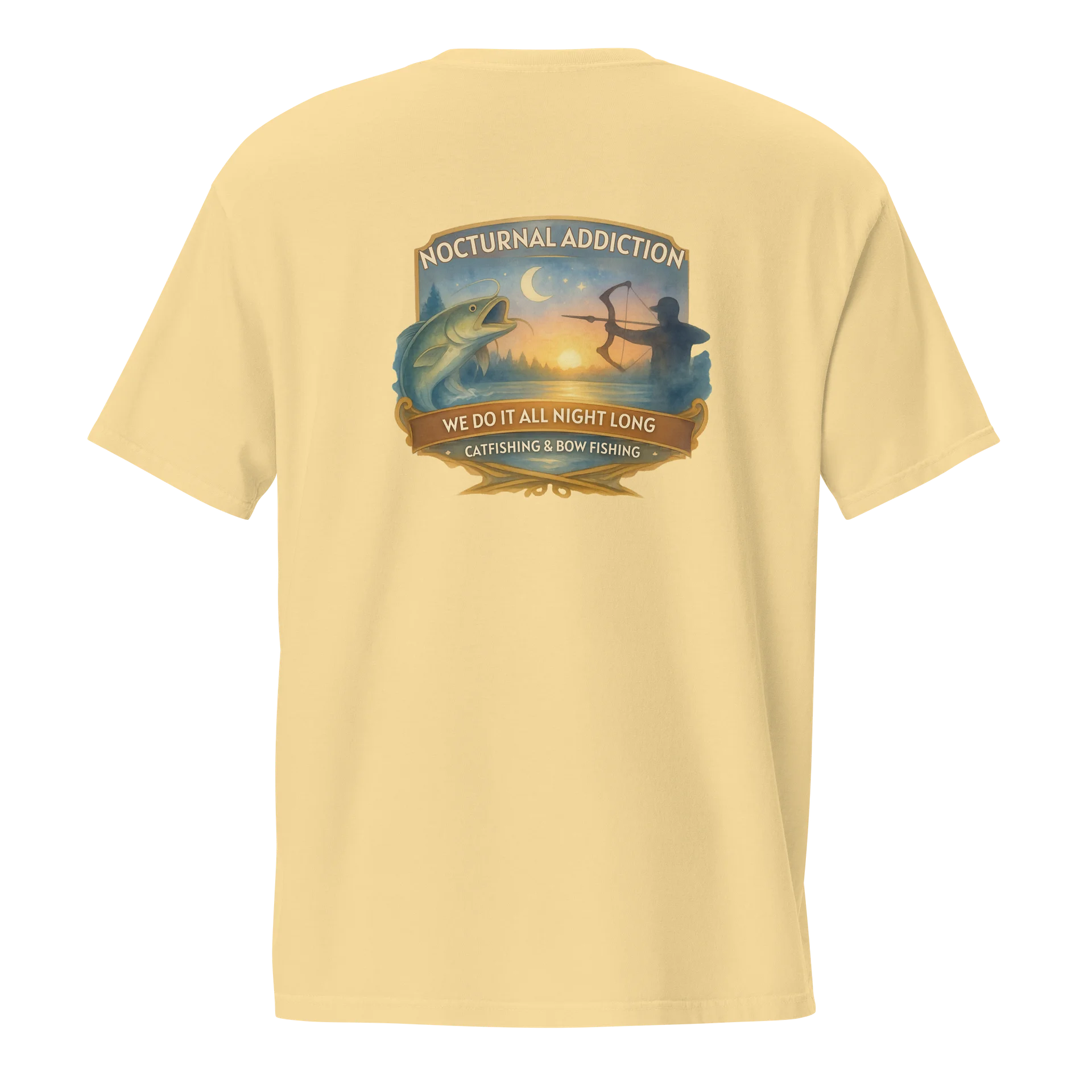 Nocturnal Addiction Catfishing & Bowfishing Pocket Tee product image (5)