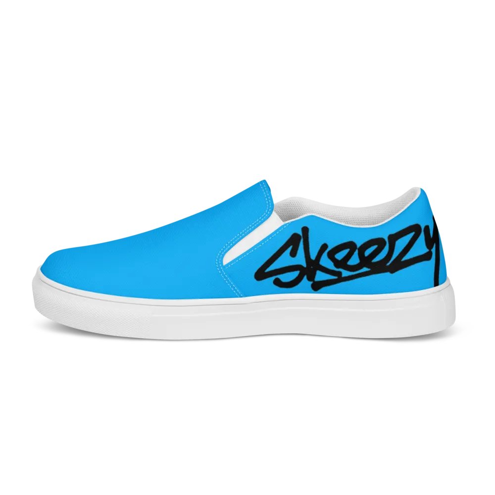 Solid Skeezy Slip-Ons LT BLU product image (7)
