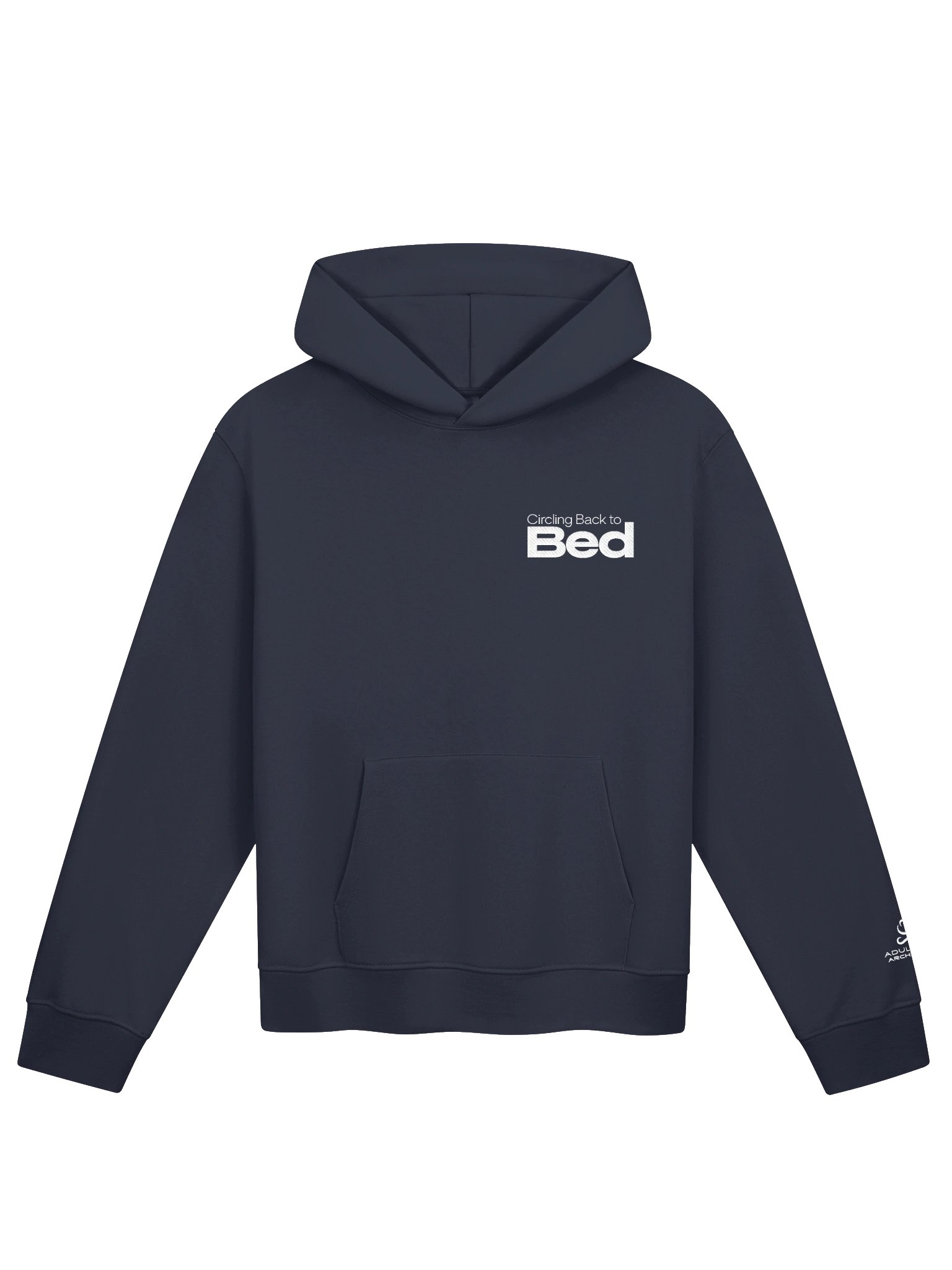 "Circling Back to Bed" — Bella+Canvas Unisex Oversized Midweight Hoodie product image (3)