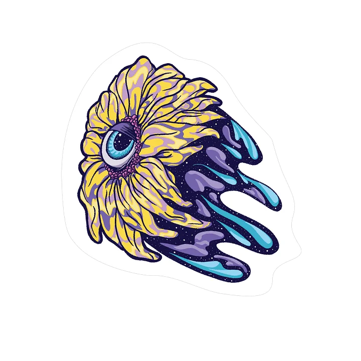Space Flower Sticker product image (1)