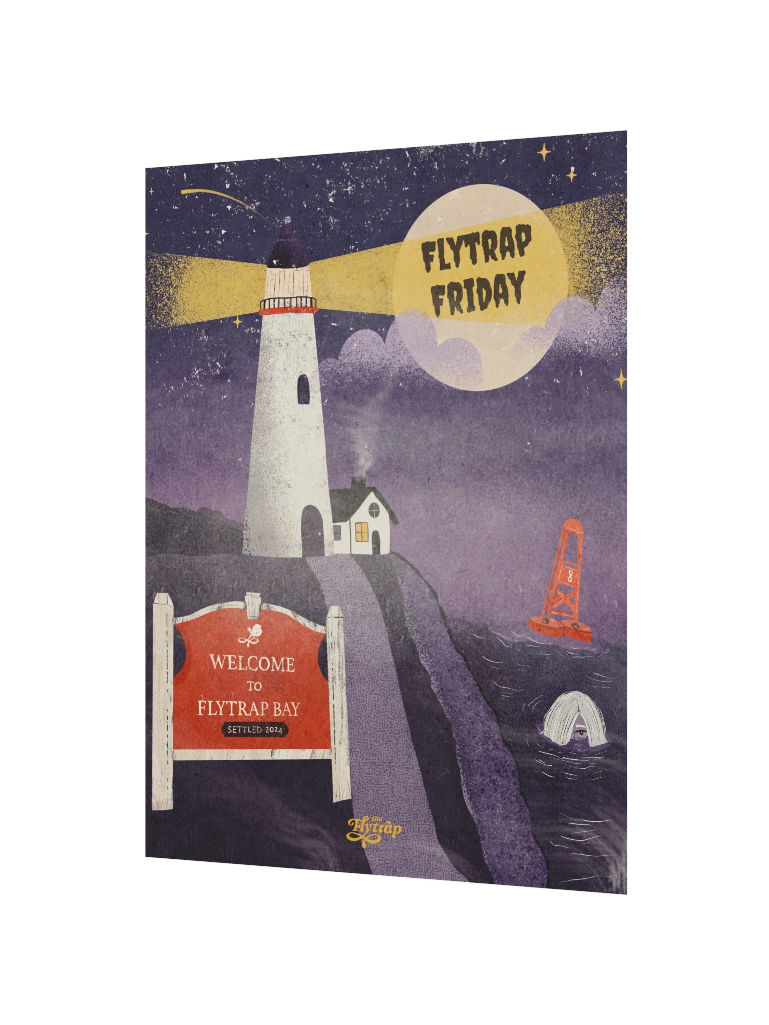 Flytrap Fridays - Flytrap Bay 12" x 16" Poster product image (2)