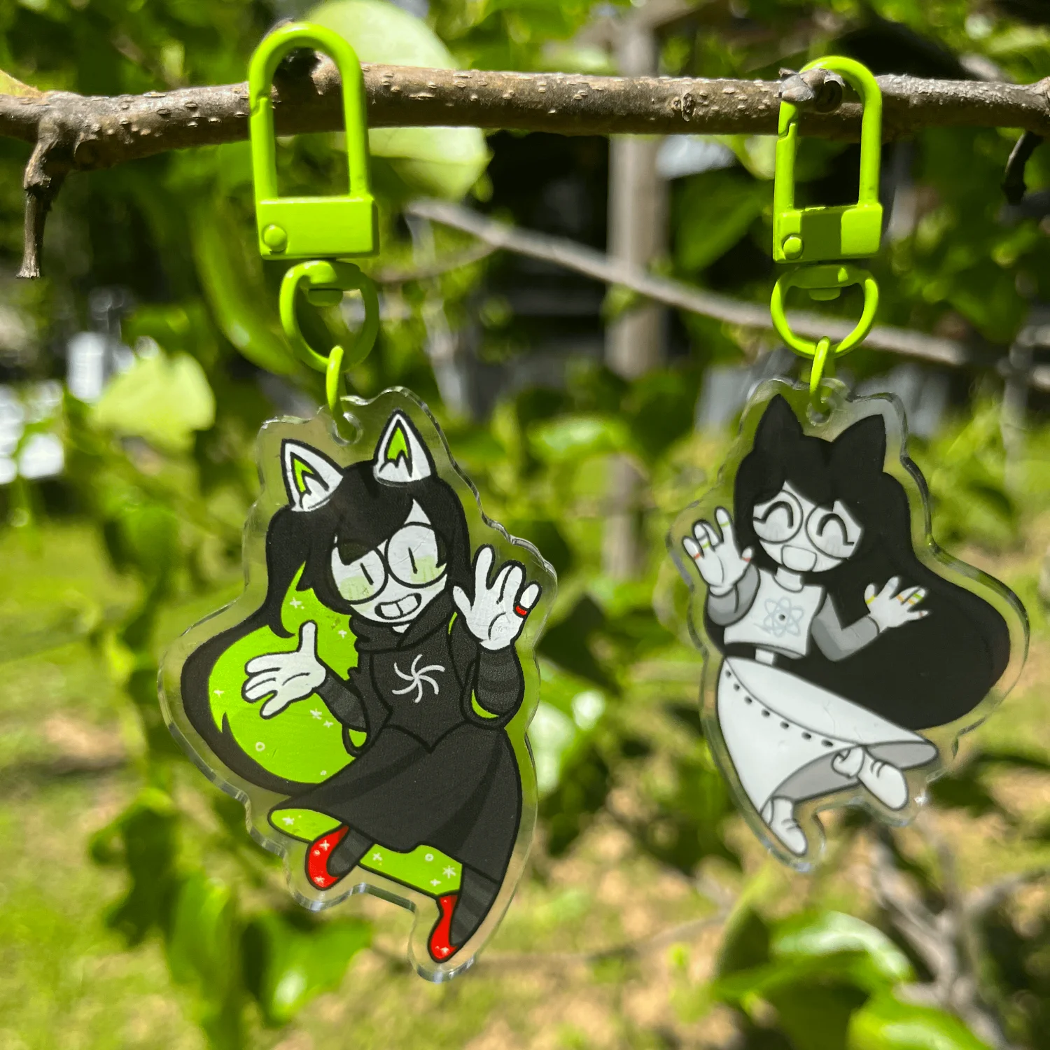 Homestuck - Jade Harley Acrylic Charm (PRE-ORDER) product image (3)
